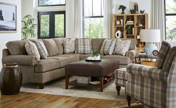 Quick Ship Sectional | Style No. C961259 Sectional in Fabric Rig 08