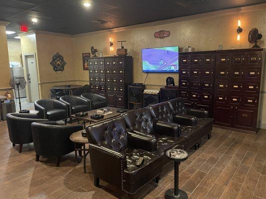 Cigar lounge