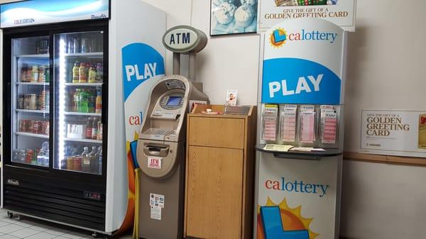 Refrigerated Drinks & ATM. #Glendale #LateNightSnacks #Open24Hours #Donuts #AppleFritter #CashOnly