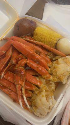 Snow crab legs