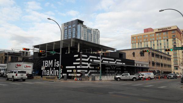 Zac Anderson - Owner - went to Austin TX to wrap this building for IBM - SXSW 2017!!!