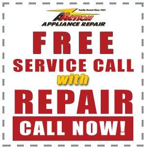 If your appliance gets repaired, you don't pay the service fee.