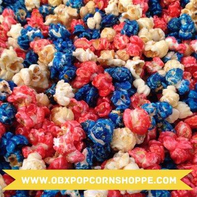 Custom colored pirated blend flavor for the 4th of July!