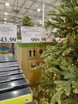 12' PRE-LIT RADIANT MICRO LED CHRISTMAS TREE $999.99