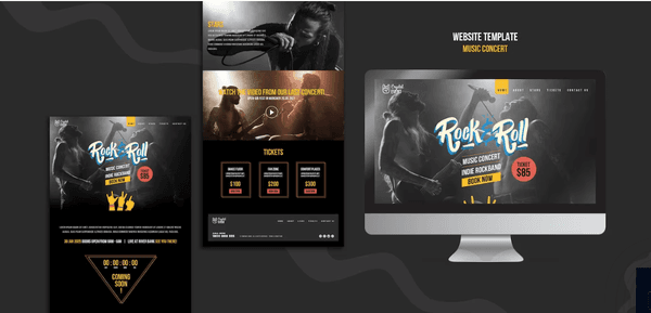 Give your music websites a boost with these awesome website design services