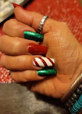 Christmas nails!