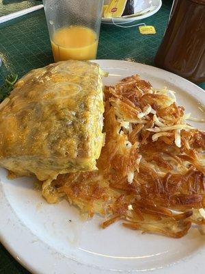 Baked omelet