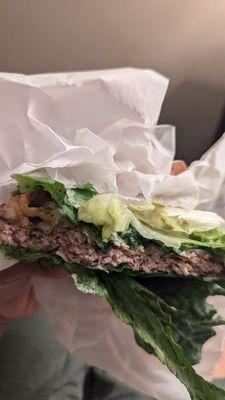 Truffle burger