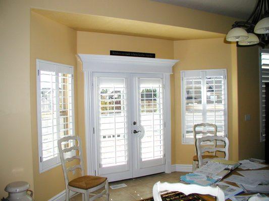 Kitchen Bay Shutters and Door Shutters