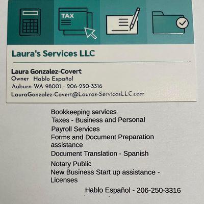 Laura's Services