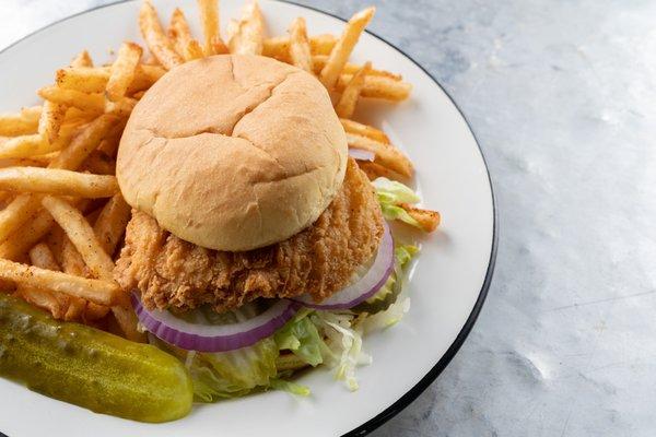 'Crib Chicken Fried Sandwich $10.99