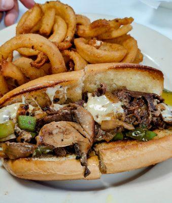 Philly cheese steak