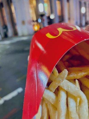 Fries on the move