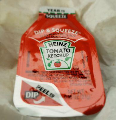 No generic ketchup