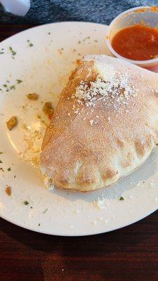 Calzone - the best. So yummy