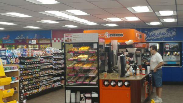 Uhhh...Hmm this is your Dunkin Donuts. yet they put up pictures from the corporate website wrong.