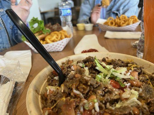 Steak and rice bowl