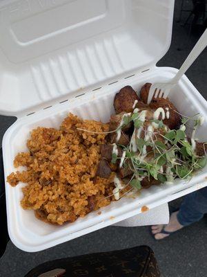 San Juan Plate with chicharrones