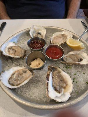 Oysters on 1/2 Shell