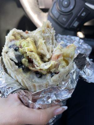 Breakfast burrito