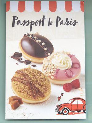 Limited Edition "Passport to Paris" Donuts on 8/11/24