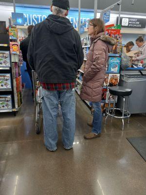 can you see the cards? me neither! I guess I have to just be rude and push myself past people and stand right on top of their feet to shop.