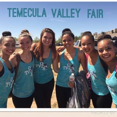 TVDA senior dancers performing at the Temecula Family Fair!