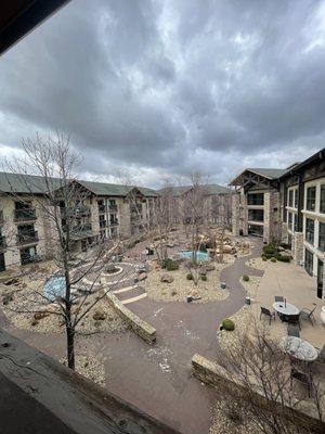 Courtyard view