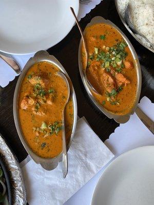 Butter Chicken, Chicken Tikka Masala