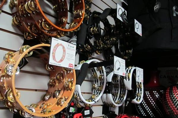 Never seen a better selection of tambourines! Have you?