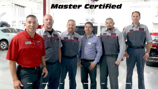 Master Mechanics at Toyota of Santa fe