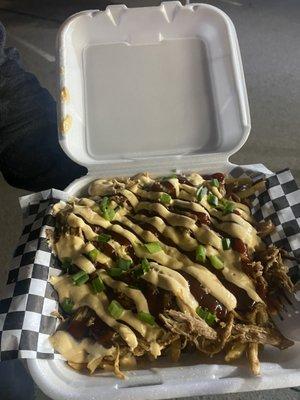 Loaded Pulled Pork Fries