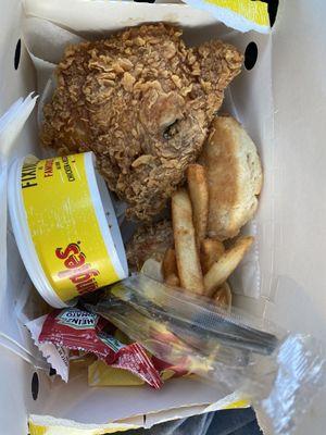 Chicken Supremes Combo