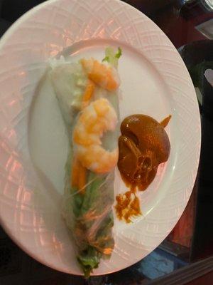 Yummy spring rolls!