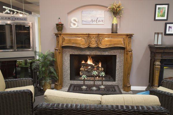 Indiana's Largest Fireplace Showroom.