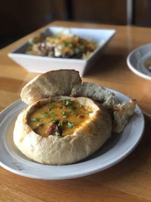 Chili bread boule