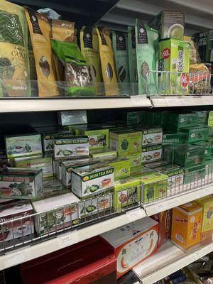 Tea aisle