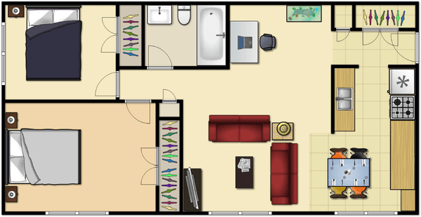 2 Bedroom