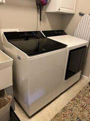 Washer and dryer