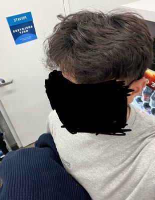 Soft Korean perm