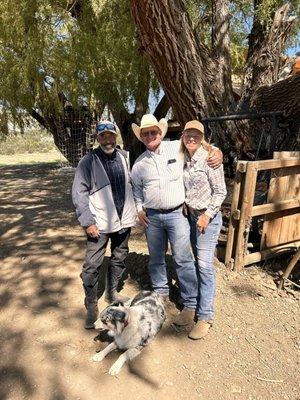 Bob, Isabel, me, & Lassie