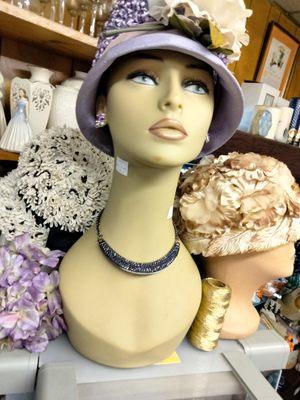 Hats, jewelry, props for theater and screen