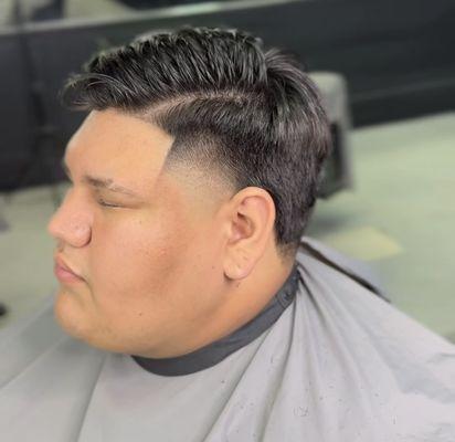 High taper fade