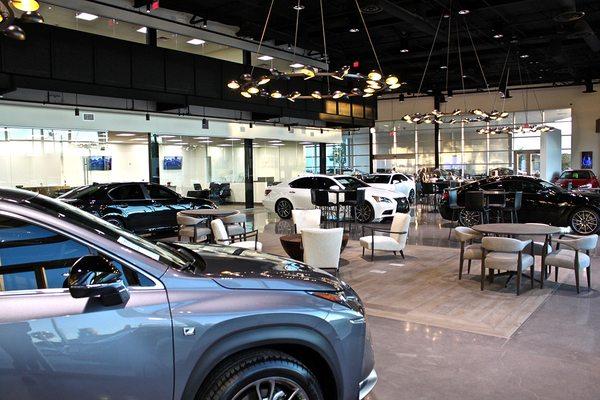 Earnhardt Lexus Showroom Phoenix AZ