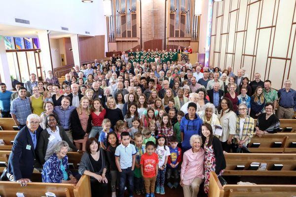 We're a diverse, multi-generational congregation.