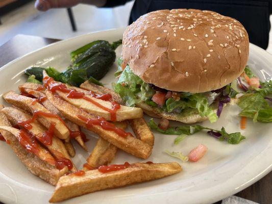 Mexican hamburger