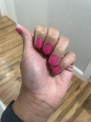 Gel manicure