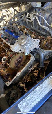 Dodge water pump replacement