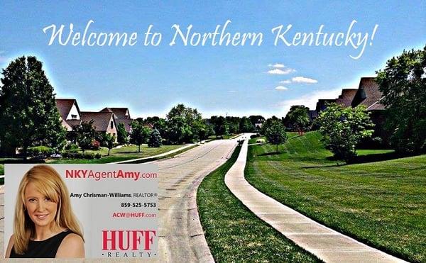 I work with buyers and sellers of residential homes and luxury homes in Northern Kentucky. 859-525-5753 ACW@HUFF.com www.NKYAgentAmy.com