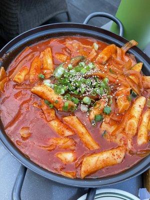 Spicy dukbokki